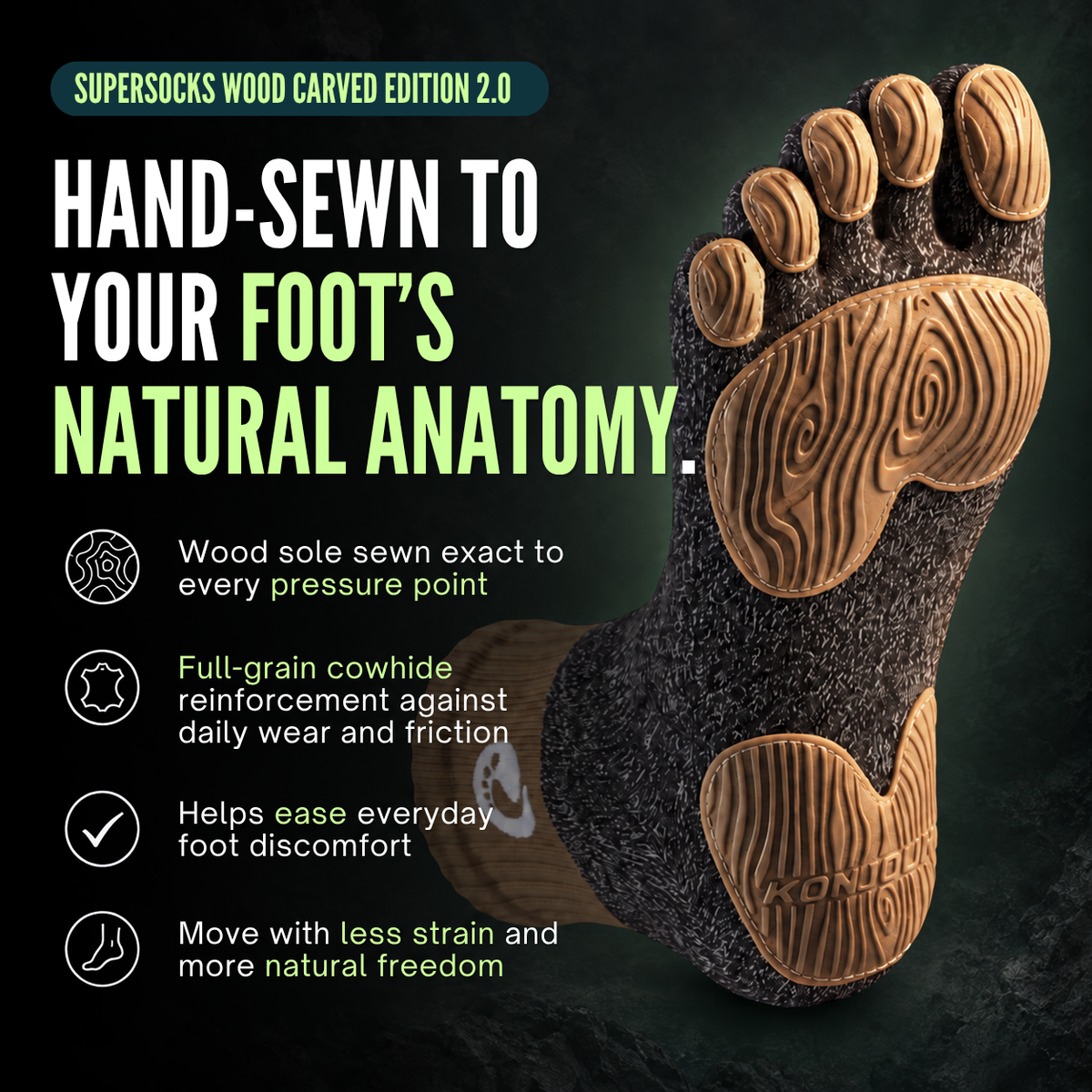 SuperSocks WoodCarved 2.0