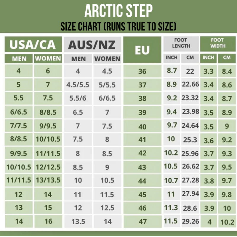 ArcticStep - Non-slip & Waterproof Winter Barefoot Shoe (Unisex)