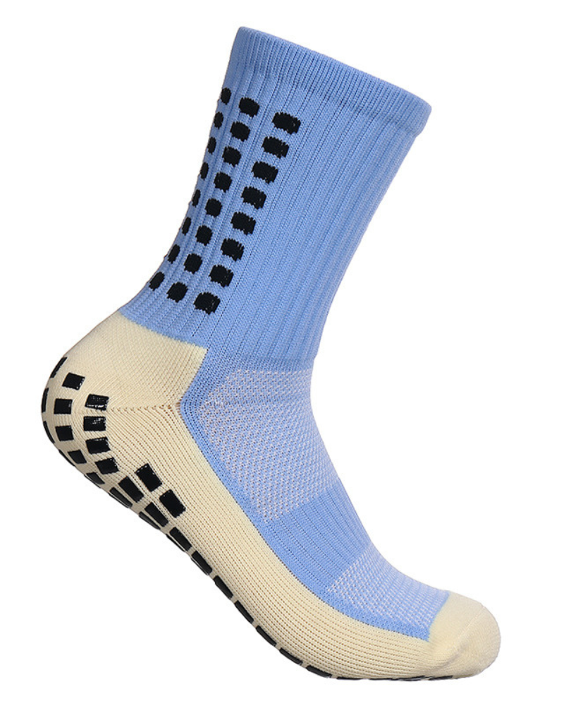 GripPro MidCalf Socks - Light Blue