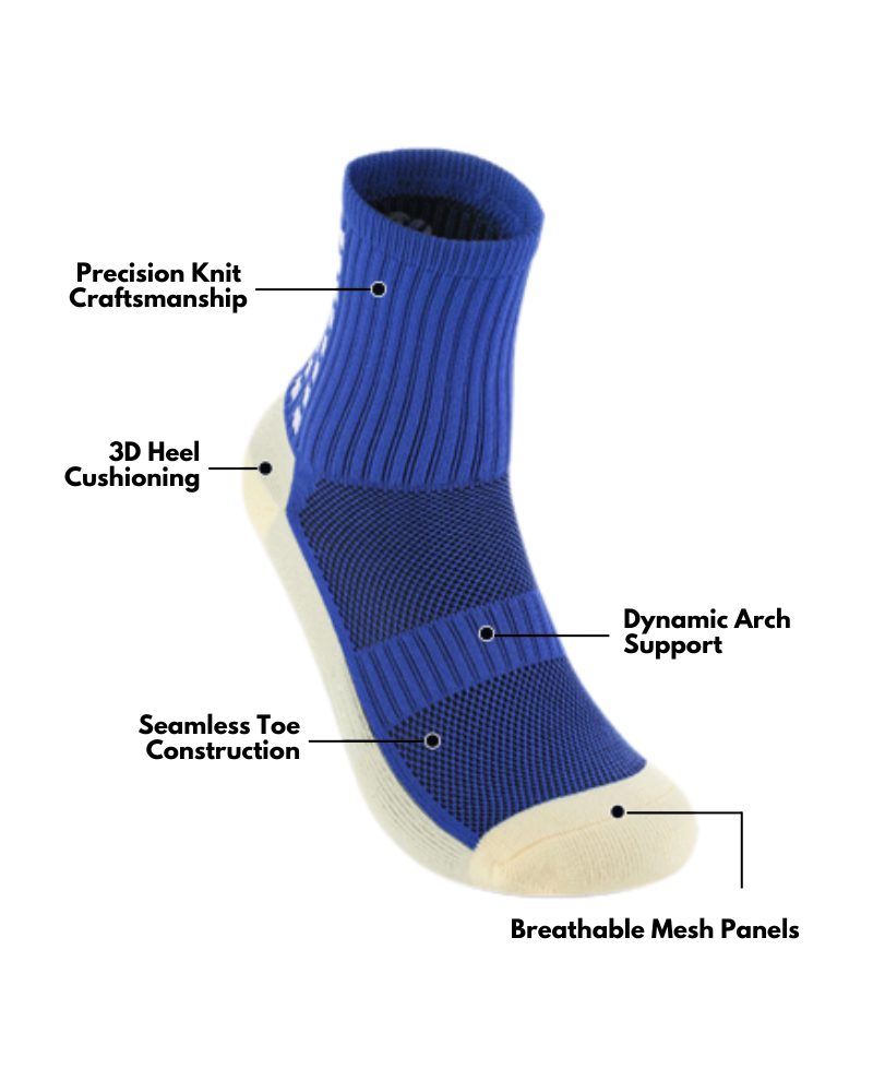 GripPro MidCalf Socks - White