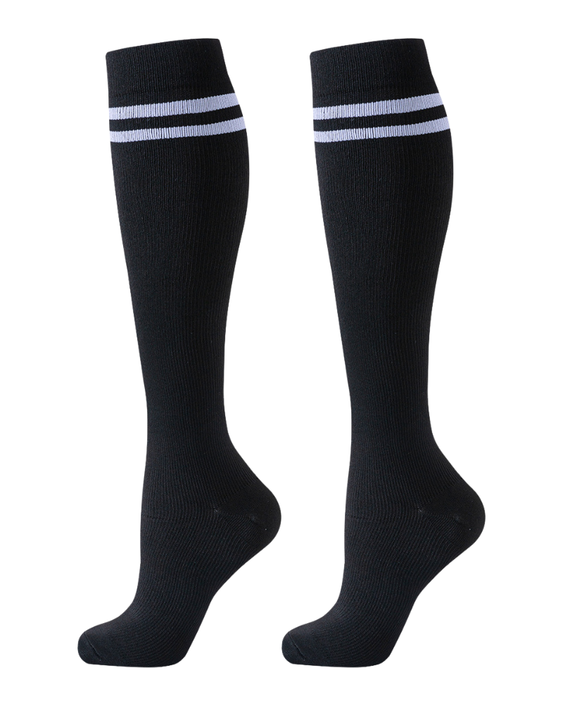 Knee-High Compression Socks - Black