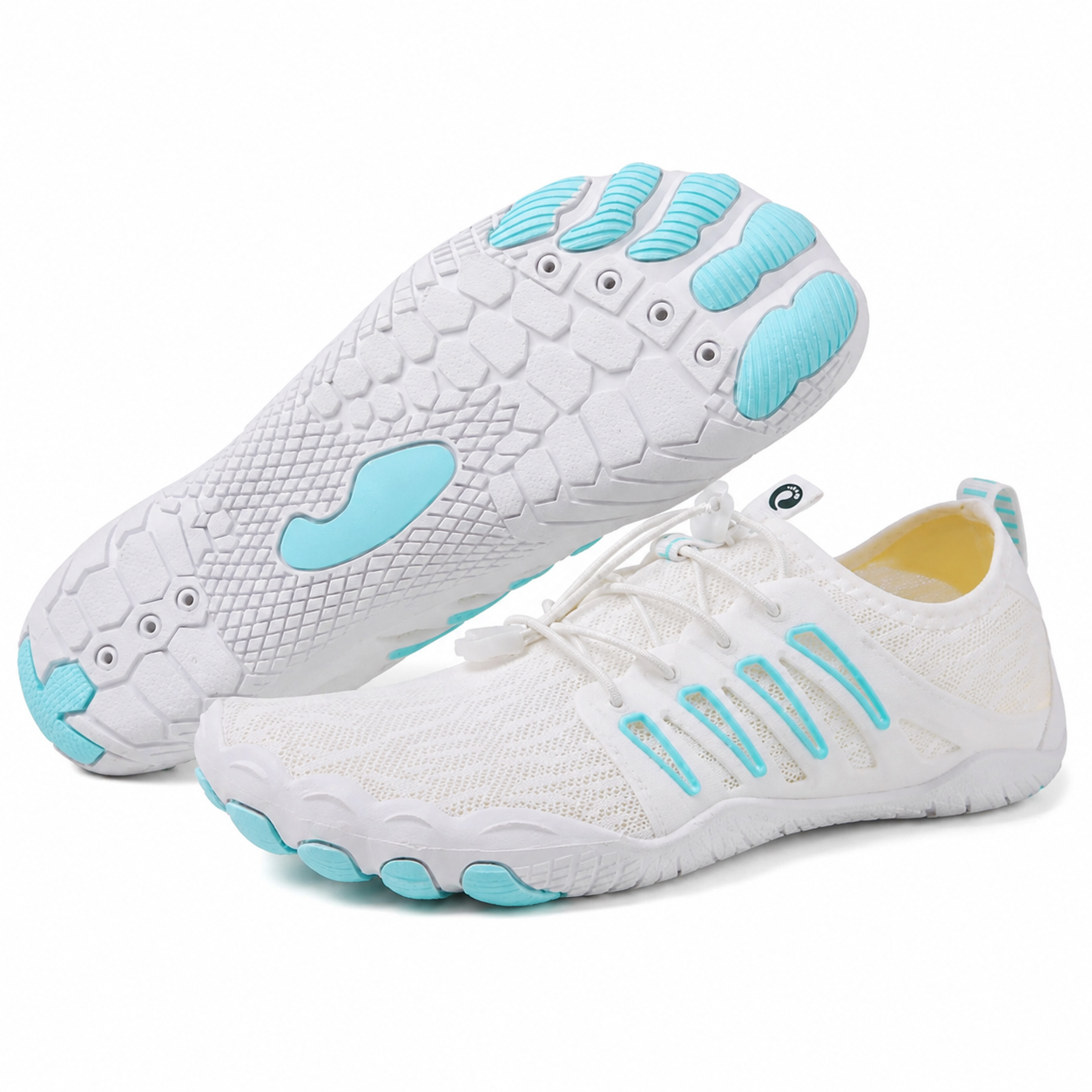White/Cyan