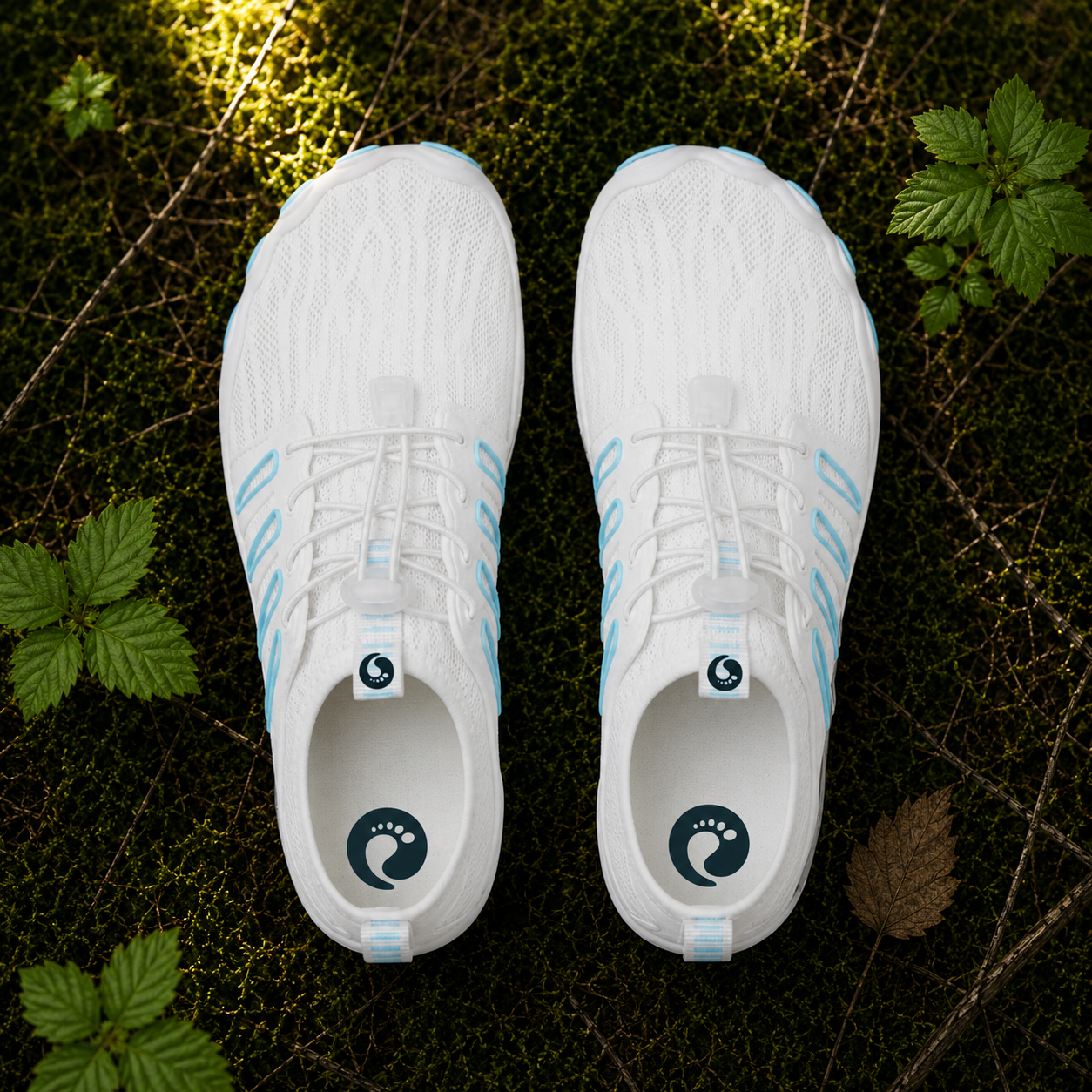White/Cyan