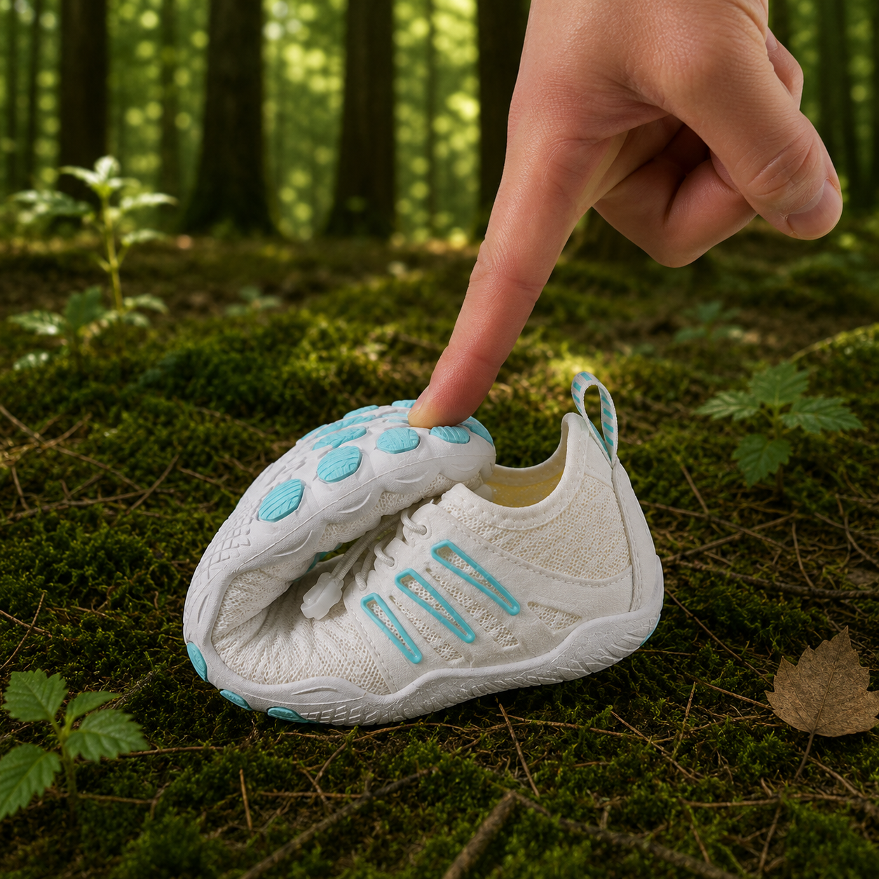 White/Cyan