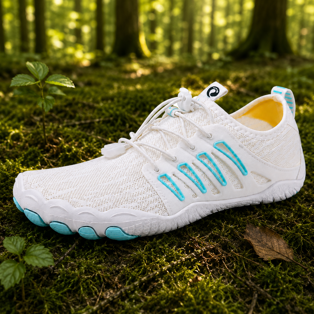 White/Cyan