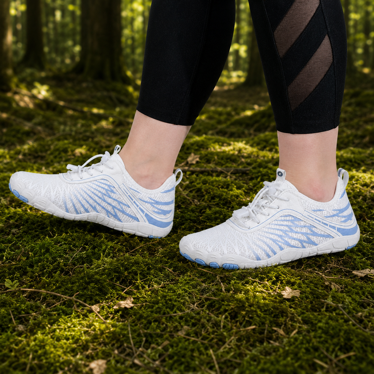 White/Blue