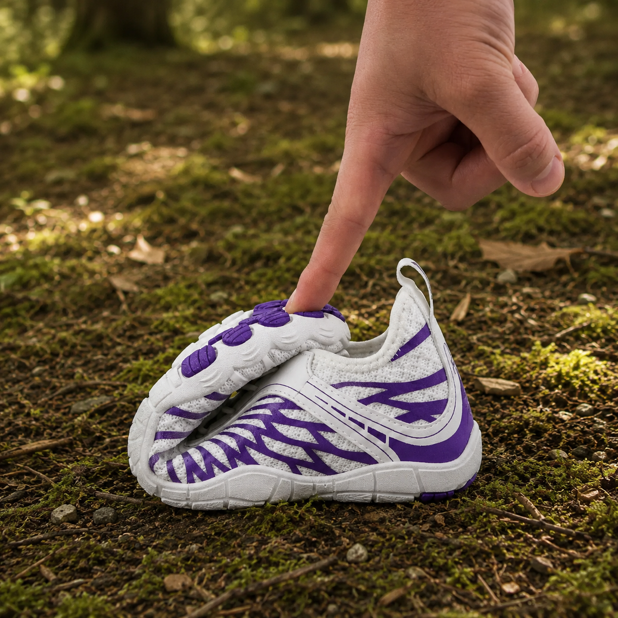 White/Purple