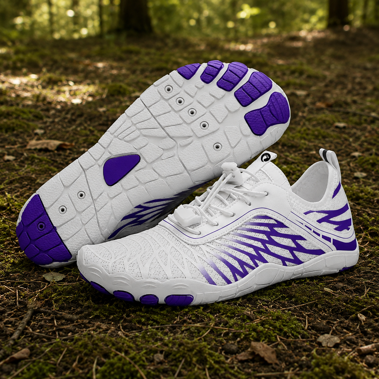 White/Purple