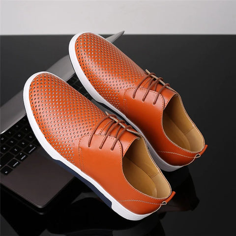 Konjoun™ Men's Leather Casual Shoes